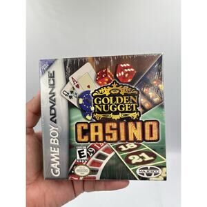 Golden Nugget Casino For Nintendo Game Boy Advance 2004 Brand New Sealed